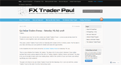 Desktop Screenshot of fxtraderpaul.com